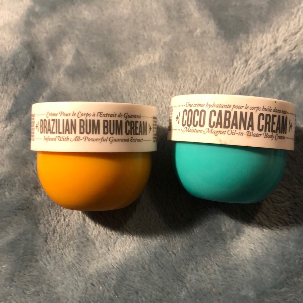 2 Mini Sol de Janero body creams